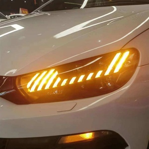 Convient aux modèles Volkswagen Scirocco 09-16, modification de l'ensemble des phares, feux de jour LED Audi RS Matrix, clignotants à flux - Product Image 5