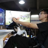 YHY-máquina de juego Simulador de coche de carreras, 3 pantallas populares, 6 dof, f1