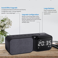 Nieuwe Aanwinst Slimme Tafelwekker Rustgevende Geluiden Witte Ruis Speaker BT 5W Speaker FM Radio Oplaadbare Slaapmachine HF16