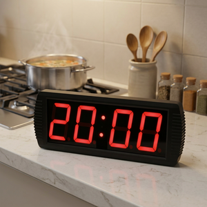 Minuteur <span class=keywords><strong>de</strong></span> compte à rebours GANXIN facile à installer, 20, 30, 60 <span class=keywords><strong>minutes</strong></span>, grand écran <span class=keywords><strong>de</strong></span> <span class=keywords><strong>4</strong></span> pouces, visibilité claire des chiffres, pour la cuisine, le travail, le sommeil - Product Image 1