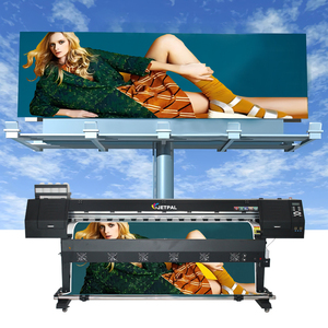 Impresora de gran formato Jetpal 1,6 M XP600 Eco Solvent Banner máquina de impresión <span class=keywords><strong>PLOTER</strong></span> con doble Cabezal I3200 para impresora de vinilo - Product Image 1