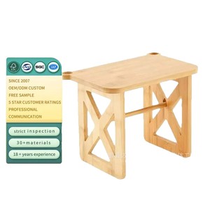 Support d'imprimante en bois, support de rangement durable pour imprimantes, porte-étiquettes, organisation du bureau - Product Image 1