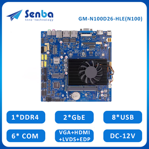 N100 Placa Mae Motherboard mit 2x VGA Min-PCIE DDR4 3200 MHz Speicher bis zu 16 GB Motherboards - Product Image 2