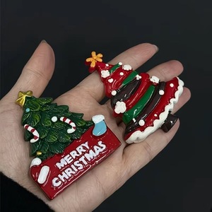 2 Aimants de Réfrigérateur pour Arbre de Noël, Aimants Mignons en Forme de Canne à Sucre, Flocon de Neige, Étoile, Aimants de Réfrigérateur pour Coffrets <span class=keywords><strong>Cadeaux</strong></span> de Noël, Décoration de Noël - Product Image 2