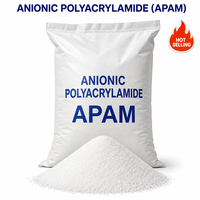 Produit chimique de traitement des eaux Zhendong, polyacrylamide anionique APAM, régulateur de pH en poudre, pureté 99%, pH 7.0-8.5, sac de 25 kg