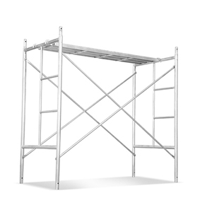 Material de construcción Acero H Marco Andamio Caminar a través de andamio Metal Puesta en escena Marcos Andamio para la construcción - Product Image 1