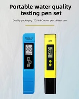 Testeur Combo pH TDS EC pour Hydroponie de Poche – Stylo Numérique de Mesure du pH pour Aquarium et Étang à Poissons – Testeur TDS pour Aquarium