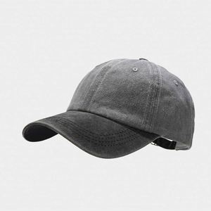 Custom Embroidery Logo Washed Dad Hat Men 6 Panels Sports <b>Cap</b> 100% Cotton <b>Plain</b> Faded Two Tone Sports Baseball <b>Cap</b> - Product Image 4