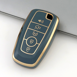 Housse de protection pour clé de voiture Ford Fiesta Mk8 MK3 MK7 <span class=keywords><strong>Puma</strong></span> Focus 2 3 MK3 Mk4 Mondeo Mk5 Mk4 Explorer Ecosport Kuga C MAX Bronco <span class=keywords><strong>Mustang</strong></span> - Product Image 5