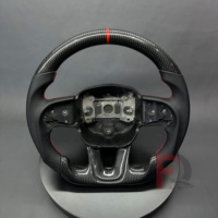 OEM-Qualität Carbon-Faser-Lenkrad Volante für Dodge Challenger Charger SRT Hellcat Ram Scat Pack RT Durango 2013-2023