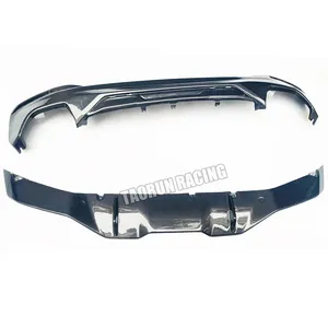 Divisor de difusor de parachoques trasero de fibra de carbono estilo MP para <span class=keywords><strong>BMW</strong></span> G30 G31 <span class=keywords><strong>520</strong></span> 530 540 M550 con paquete M 2017 -<span class=keywords><strong>2023</strong></span> - Product Image 3