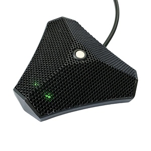 Microphone sans fil XLR en plastique Microphone sans fil à alimentation fantôme et microphone à condensateur d'<span class=keywords><strong>armoire</strong></span> pour téléphone portable filaire 48V DC - Product Image 1