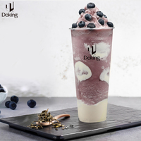 Pabrik Doking OEM penjualan paling laris grosir bahan teh susu konsentrat Jam bahan teh gelembung Jam buah Blueberry