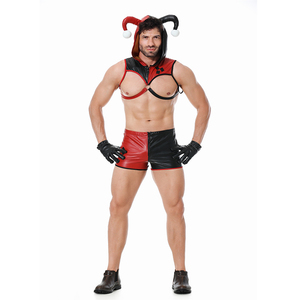 Costume de Pirate Sexy pour adulte, Costume de fête pour homme, uniforme de Performance pour Club amusant - Product Image 3