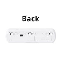 Réveil électronique USB de bureau, minuterie multifonction, mini thermomètre portable créatif, chronographe, calendrier 12 heures