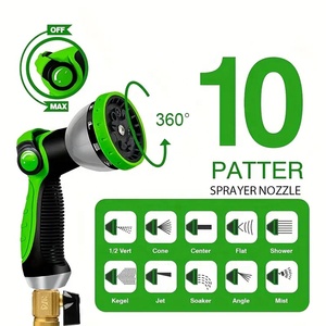Manguera <span class=keywords><strong>de</strong></span> Jardín Expandible Duradera <span class=keywords><strong>de</strong></span> 50 pies/100 pies, Manguera <span class=keywords><strong>de</strong></span> Agua Flexible con Función <span class=keywords><strong>de</strong></span> Agua Mágica para Jardín y Carretes - Product Image 3