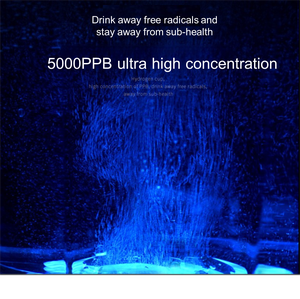 Portable Hydrogen <b>Water</b> Bottle 5000ppb High Concentration Hydrogen Rich <b>Water</b> Machine 210ml <b>Crystal</b> Design OEM Customization - Product Image 6