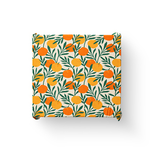 Tovaglia Personalizzata con Stampa di Foglie e Aranci per Arredamento Casa, Tovaglia Premium Impermeabile per Ristoranti - Product Image 5