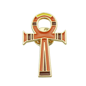 Nuova Spilla in Smalto a Tema Cartone Animato Antico Egitto, con Faraone, Croce Ankh e Piramide, per Borsa, Abiti, Risvolto, Distintivo, Gioiello, Regalo - Product Image 5