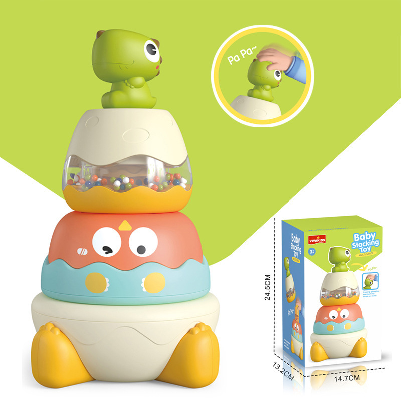 6675 Dinosaur Stacking Toy [Sealed Box]