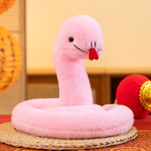 Nuovo Arrivo 2025 Anno del <span class=keywords><strong>Serpente</strong></span> Coupé <span class=keywords><strong>Serpente</strong></span> Peluche Super Morbido Cartone Animato Giocattolo di Peluche a Forma di <span class=keywords><strong>Serpente</strong></span> per Decorazione Domestica - Product Image 6