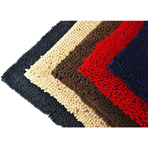 अल्ट्रा शोषक Microfiber कुत्ते दरवाजा चटाई टिकाऊ शीतल पालतू कुत्ता मैट बेड और गैर पर्ची पालतू जानवर खिला बेड मैट - Product Image 5