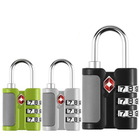 Cadenas à combinaison réinitialisable durable TSA530, serrure de sécurité TSA pour bagages de voyage internationaux, salle de sport et étuis scolaires