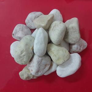 Piedras de decoración de roca de mármol amarillo Natural, guijarros - Product Image 5