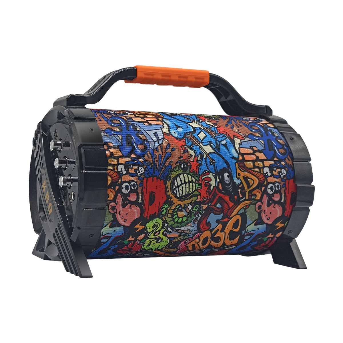 Alto-falante sem fio hifi bazuca, alto-falante KBQ-206 com