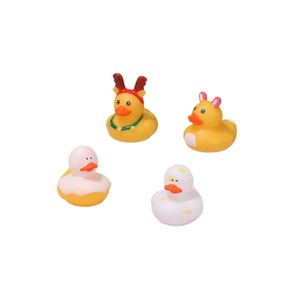 Tàu du lịch mang nhãn hiệu màu xanh <span class=keywords><strong>Pato</strong></span> de hule amarillo cao su vịt giáo viên biến thể gói đồ chơi quảng cáo với logo Camo - Product Image 5