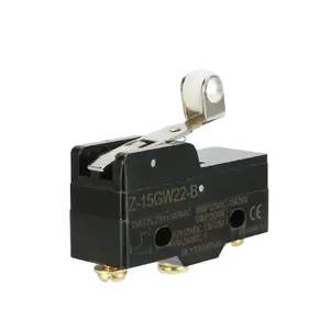 Chinakel mini interruptor de limite 15a, interruptor de alavanca Z-15GW22-B