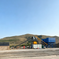 Ligne de production de bétonnières à tambour électriques compactes et portables entièrement automatiques d'occasion Hongxing, très demandée, prix compétitif
