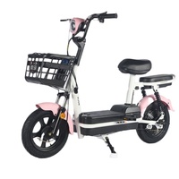 Vélo Électrique Little Prince Phantom à Vitesse Unique avec Moteur Arrière en Acier pour Adultes, Vitesse 35km/h, Promotion Export en Stock