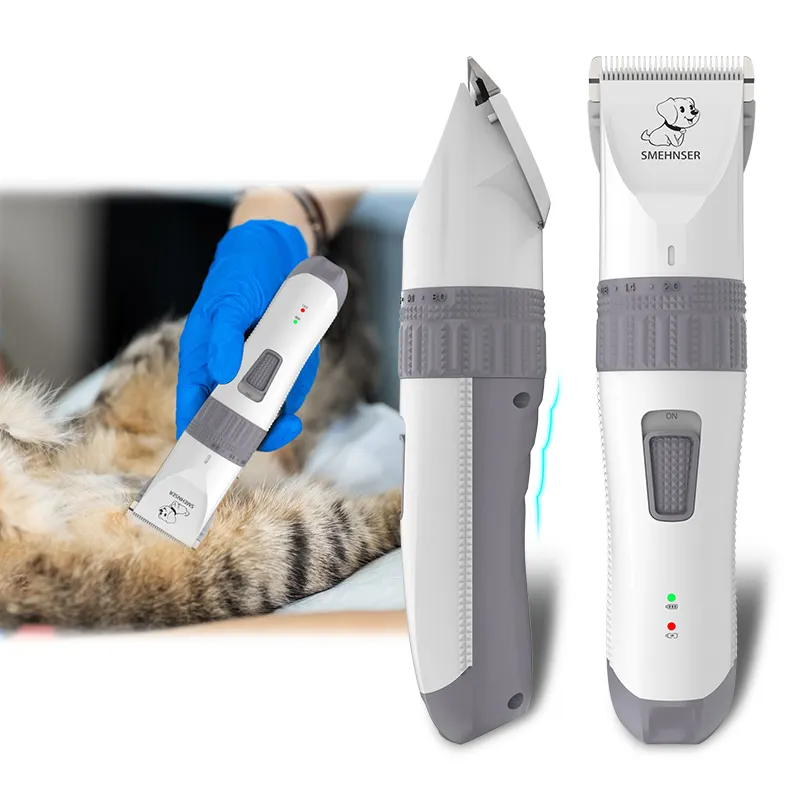 Kit pemangkas sikat penghilang rambut genggam isi ulang USB Aksesori produk perawatan pembersih hewan peliharaan gunting pencukur kucing anjing