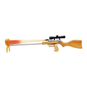 强力户外狩猎弹射器伸缩式弹药橡皮筋玩具木制弹弓