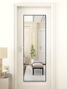 <span class=keywords><strong>Espejo</strong></span> de Cuerpo Entero con Marco de Aleación de Aluminio Dorado Moderno, <span class=keywords><strong>Espejo</strong></span> <span class=keywords><strong>Adhesivo</strong></span> <span class=keywords><strong>para</strong></span> Vestir, Venta al por Mayor de Fábrica - Product Image 2