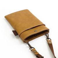 Sac de téléphone portable à bandoulière pour femmes haut de gamme petit PU et PC polyvalent et protecteur Compatible avec l'iPhone