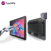 Écran tactile en aluminium de 13,3 pouces, 15,6 pouces, 18,5 pouces, panneau PC, prend en charge les processeurs N100, N150, RK3588, 8 Go, 16 Go de RAM, 256 Go de SSD M.2, POE