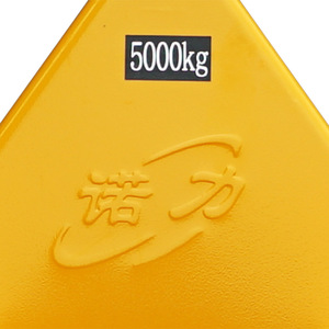 รถยกพาเลทไฮดรอลิก <span class=keywords><strong>Noblelift</strong></span> 5 ตัน แบบหนาพิเศษ พร้อมล้อ PU สำหรับรถยกแบบยืดขยายได้ ความสูงของงา 185 มม. ปรับตัวได้กับสภาพพื้นผิว - Product Image 4