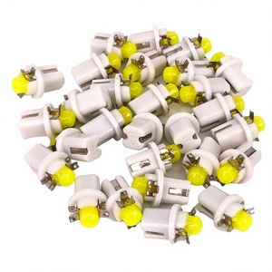 หลอดไฟ LED T5 B8.5D COB รุ่น B8.5 ทรงกลม 3 มิติ สว่างมาก 1 LED 1SMD สำหรับไฟตัดหมอก/ไฟขับขี่ ไฟหน้าปัดรถยนต์ สีขาวธรรมชาติ DC 12V - Product Image 2