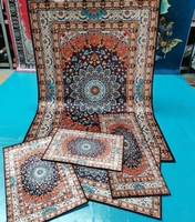 Tapis et moquettes 3D de luxe imprimés sur mesure pour la décoration intérieure, vente en gros directe d'usine de tapis de Chine, pour salon