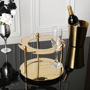 2025 Thiết Kế Mới Thép Không Gỉ Vàng Rượu Sâm Banh Xô Rượu Vang Mát Bia Đồ Uống Bồn Tắm Sang Trọng Xô Đứng Cho Thương Mại Thanh - Product Image 6