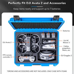 लाइकू टाइटैन ए200 पॉलीप्रोपाइलीन वाटरप्रूफ, एवाटा 2/ggggles <span class=keywords><strong>3</strong></span>/rc गति <span class=keywords><strong>3</strong></span>/fpv रिमोट नियंत्रक <span class=keywords><strong>3</strong></span> समर्थन 7 - Product Image 2