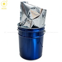 Sacs en aluminium robustes à fond rond, résistants à l'humidité et aux hautes températures, pour doublures de fûts à graisse
