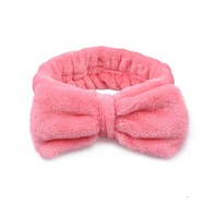 Bandeau en polaire doux et confortable, écologique, en forme de tête de lapin, pour le lavage du visage, le démaquillage, les soins spa, bandeau mignon pour