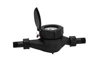 Compteur d'eau intelligent à distance en laiton IP68 OEM prépayé, mesureur de débit d'eau LoRa Lorawan 15mm avec lecture à distance