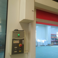 Ouvre-porte automatique de haute qualité au design industriel, boîtier de commande rapide pour porte à enroulement, garantie 3 ans, PVC, pour entrepôt et atelier