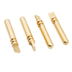 Fil de goupille de cuivre de tellure tourné par CNC sur mesure EDM capable pour le brochage de Type d'usinage d'acier inoxydable - Product Image 5