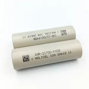 대형 스톡 몰리셀 배터리 셀 P42A P45B INR-21700-P42A P45B 4200mAh 4500mAh 21700 3.7V 리튬 이온 충전식 배터리
