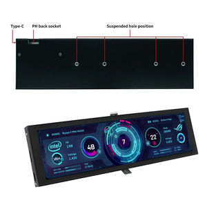 Pantalla secundaria IPS de 8,8 pulgadas USB tipo C conectar SIN LCD compatible con HDMI Monitor 1920x480 CPU RAM Sub-pantalla <span class=keywords><strong>AIDA64</strong></span> - Product Image 3